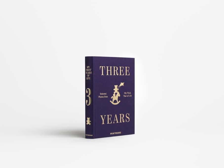 Bilde av Printworks Baby Fotoalbum 3-pack – “My First 3 Years”
