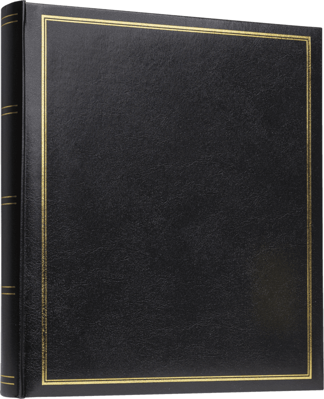 Bilde av Prestige Maxi 500 Svart – lim inn album (29×30 cm)