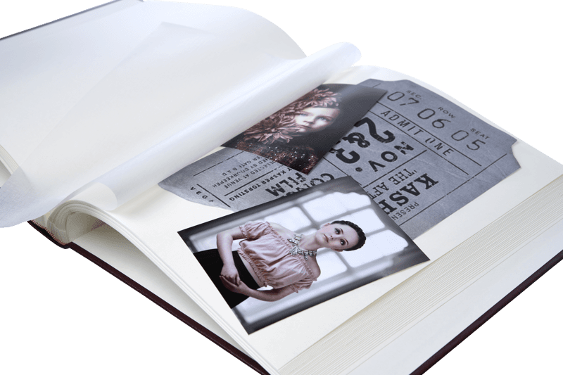 Bilde av Prestige Maxi 500 Svart – lim inn album (29×30 cm)