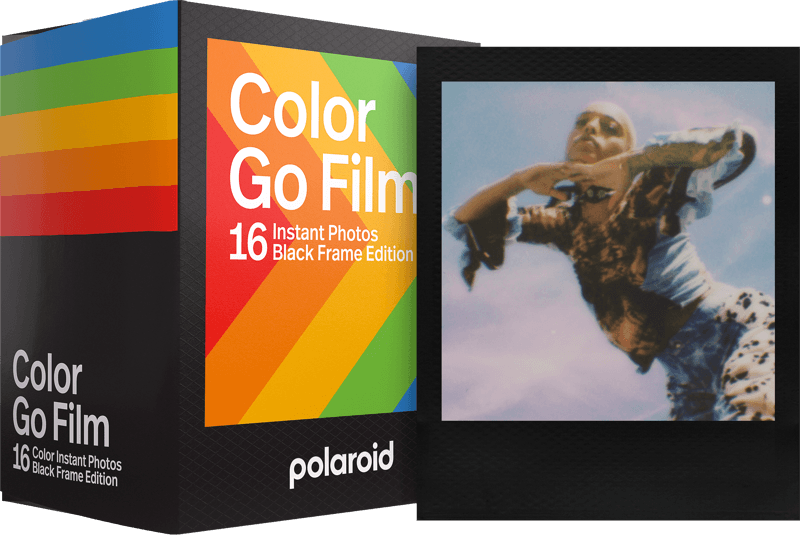 Bilde av Go Film Double Pack 16 photos - Black Frame - Utgått Dato