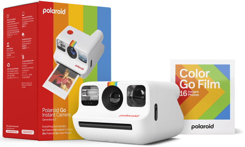 Bilde av POLAROID GO GEN 2 E-BOX WHITE - Utgått dato