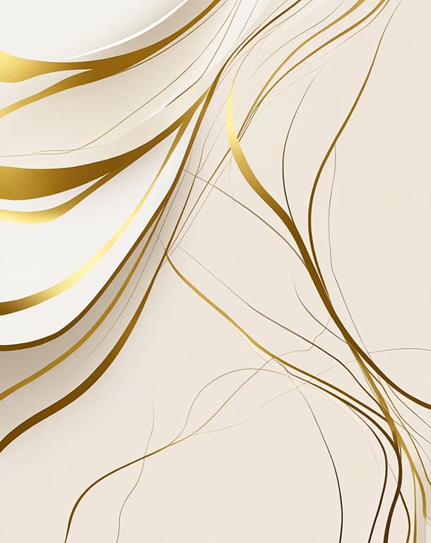 Bilde av Plakat - Golden Serenity