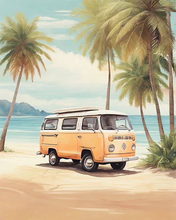 Bilde av Plakat - Orchard Breeze