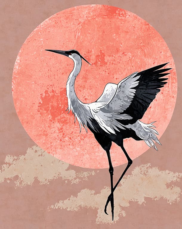 Bilde av Plakat - Elegance in Flight