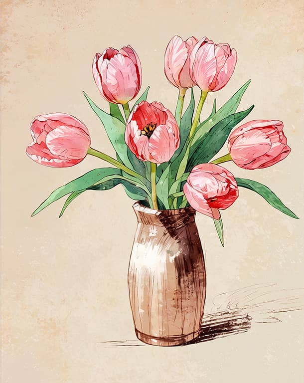 Bilde av Plakat - Spring's Embrace