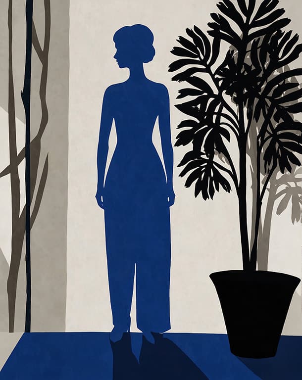 Bilde av Plakat - Silhouette Noir