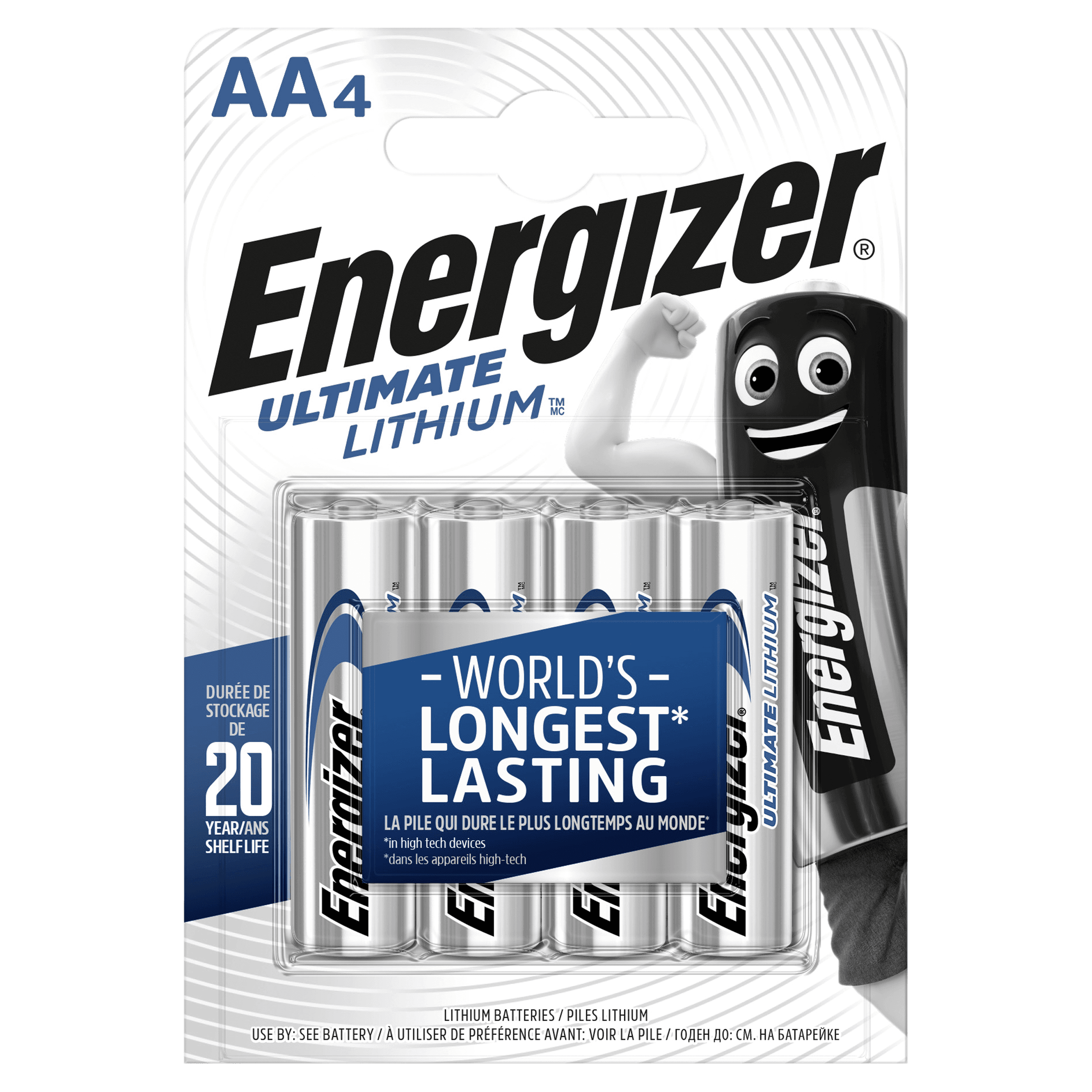 Bilde av Energizer ulitimate lithium AA 4 pk