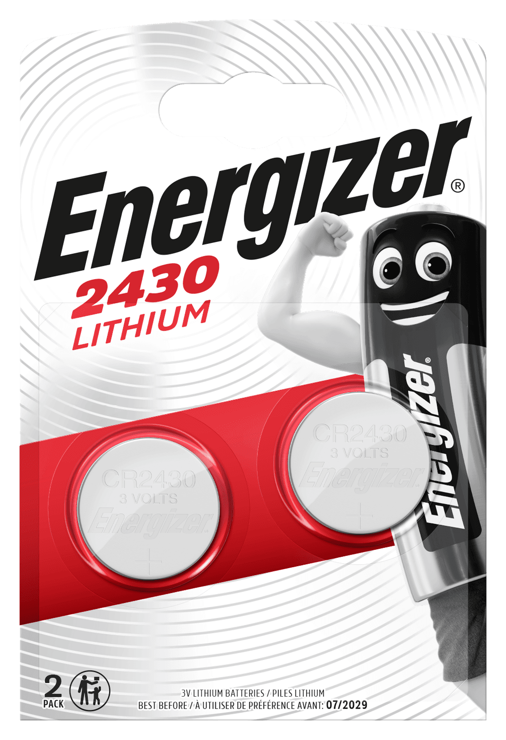 Bilde av Energizer lithium CR2430 2 pk