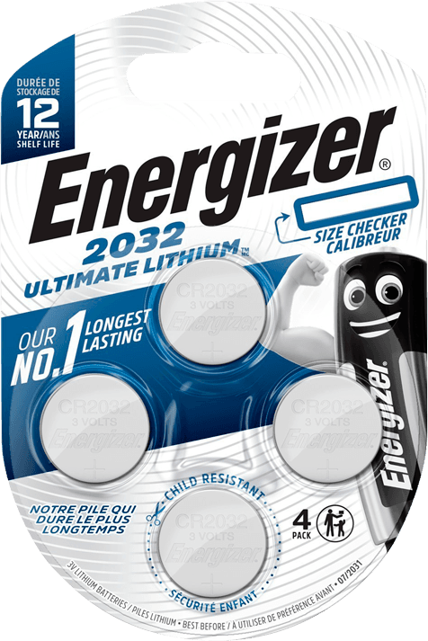 Bilde av Energizer ultimate lithium CR2032 4pk