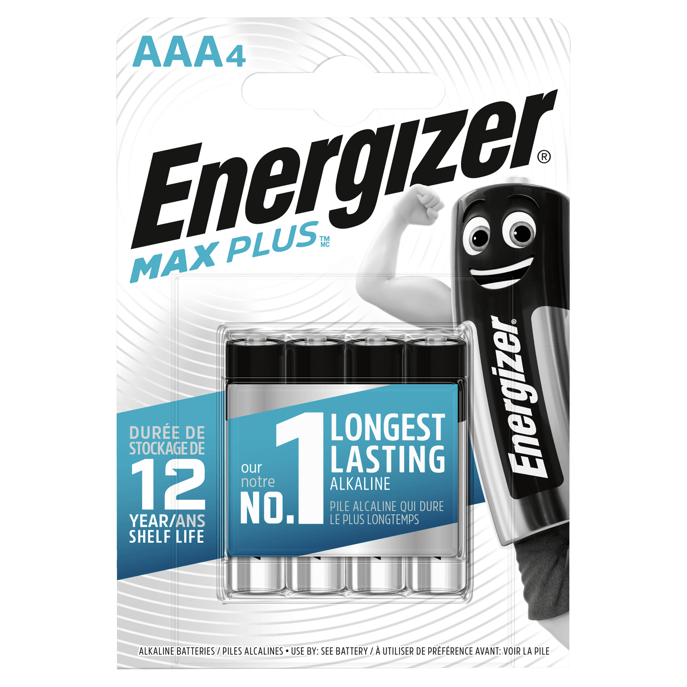 Bilde av Energizer MAX PLUS AAA 4 pk