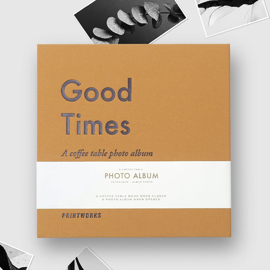 Bilde av Printworks "Good Times" fotoalbum - Gul
