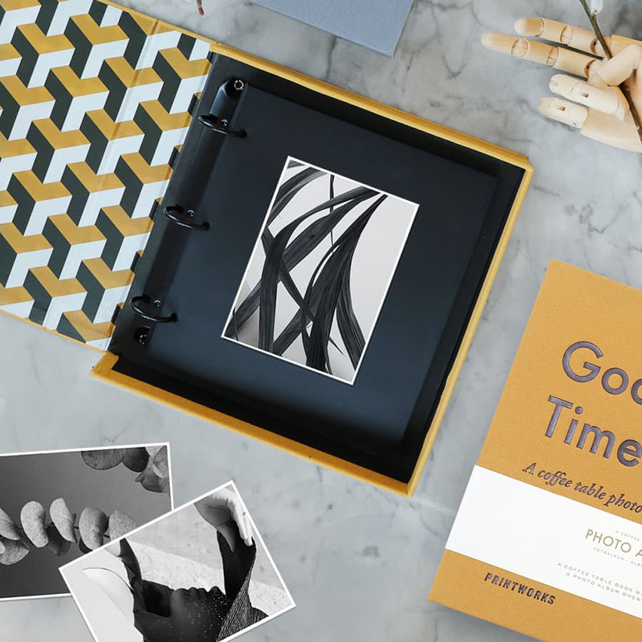 Bilde av Printworks "Good Times" fotoalbum - Gul