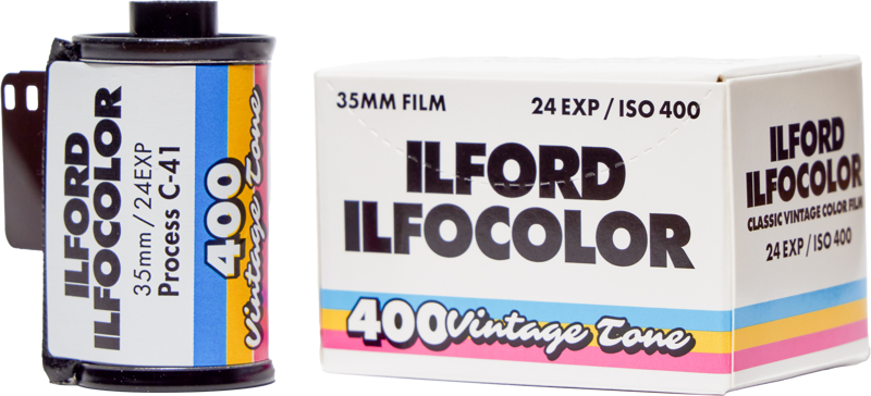Bilde av ILFOCOLOR 400 Vintage Tone 35mm 24 Exposure film