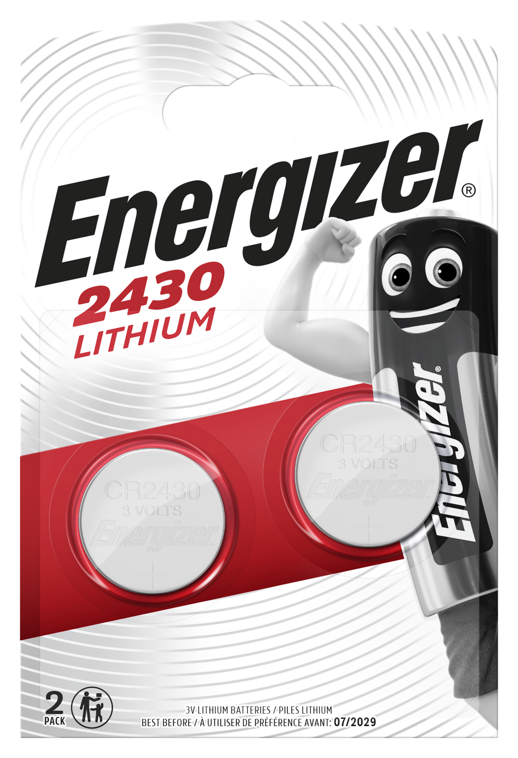 Bilde av Energizer lithium CR2430 2 pk