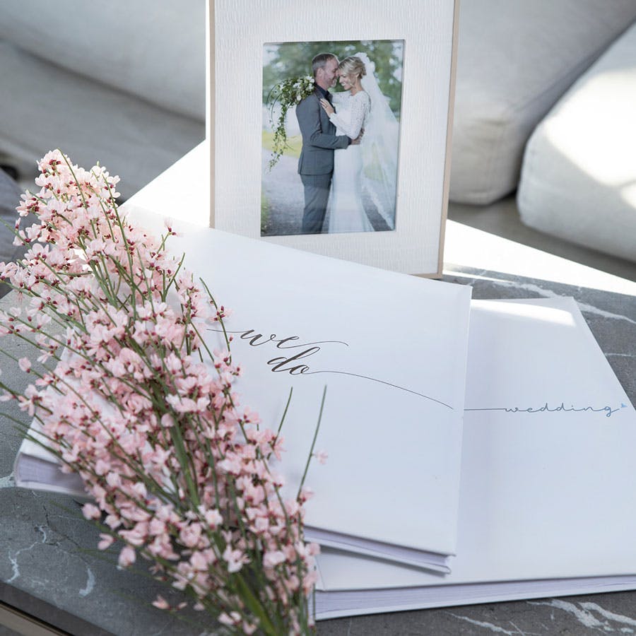 Bilde av Bryllupsalbum med hvite sider