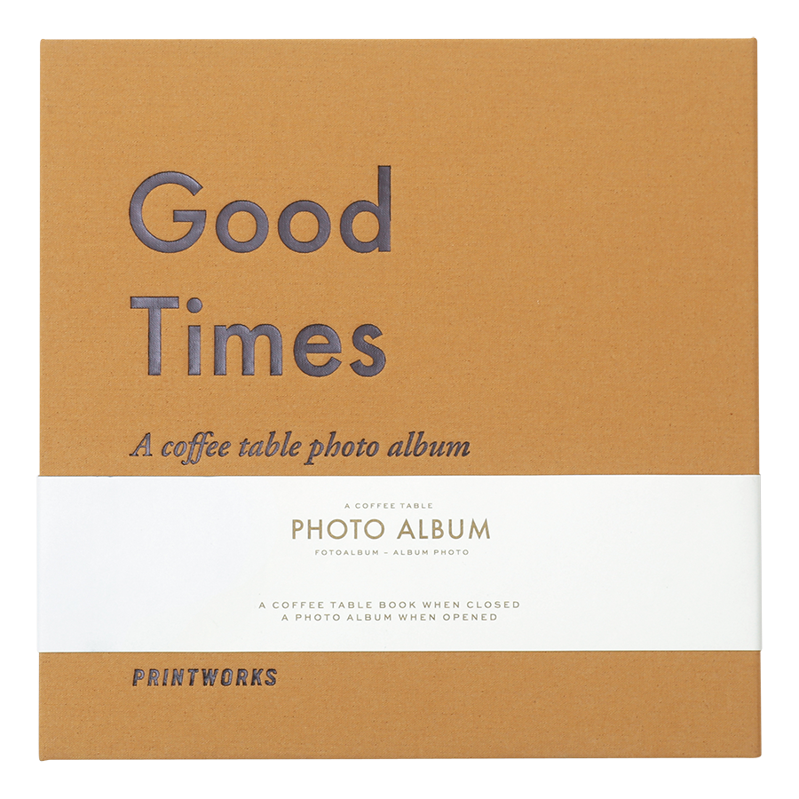 Bilde av Printworks "Good Times" fotoalbum - Gul