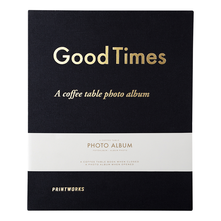 Bilde av Printworks "Good Times" fotoalbum - Sort