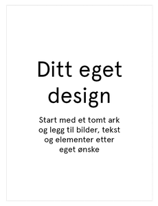 Ditt design - Collage
